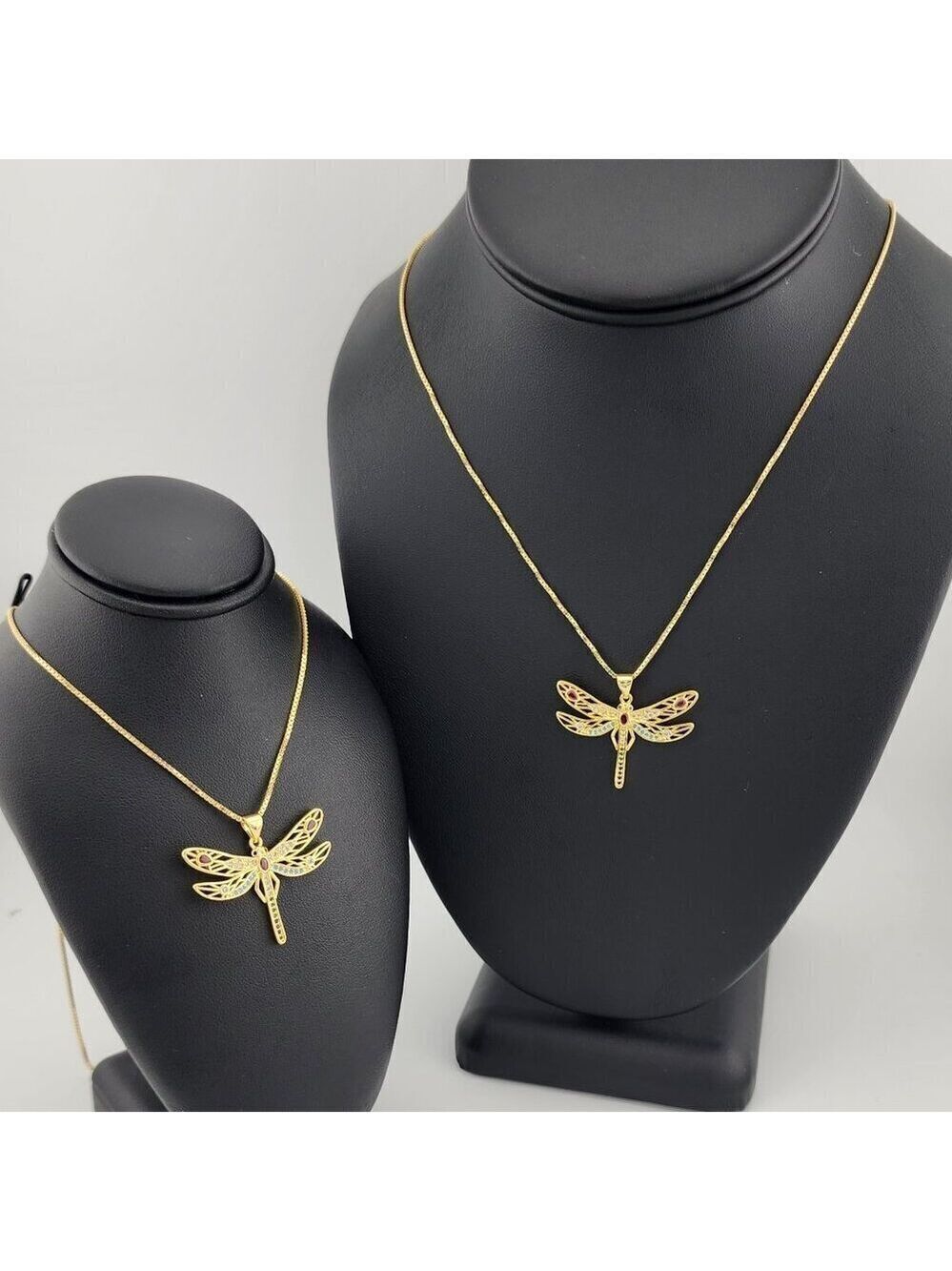 Last One Brand New Multi Colored DragonFly Necklace